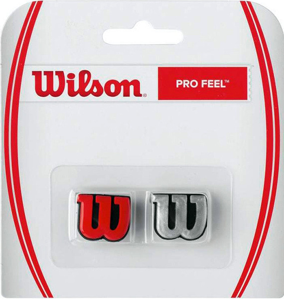 Vibration dampener Wilson Pro Feel - silver/red