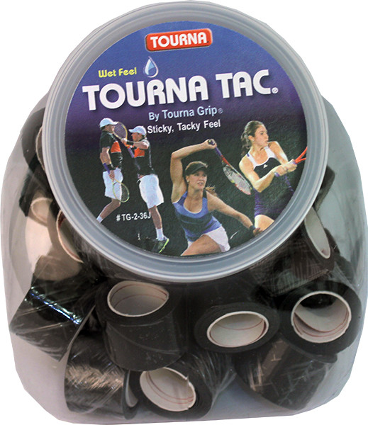 Overgrip Tourna Tac Jar Display 36P - black