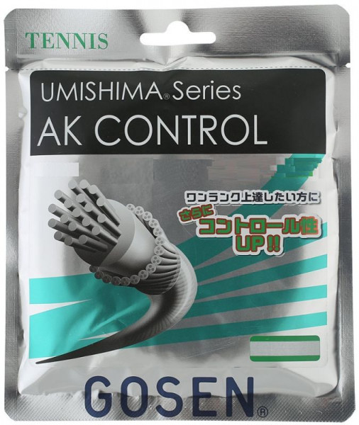 Tenisz húr Gosen Umishima AK Control (12.2 m) - white