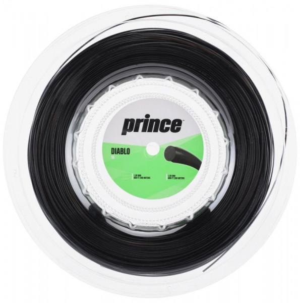 Naciąg tenisowy Prince Diablo (200 m) - black