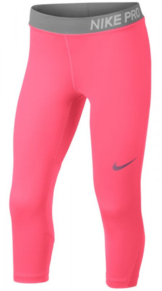  Nike Pro Capri Girls - pink nebula/pink nebula/ashen slate
