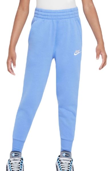 Панталон за момичета Nike Court Club Pants - polar/polar/white