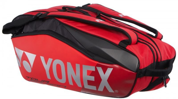  Yonex Pro Racquet Bag 6 Pack - flame red