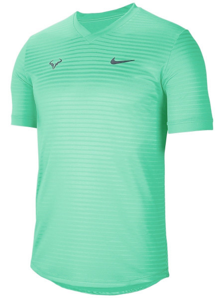  Nike Court M Rafa Challenger Top SS - green glow/thunder blue