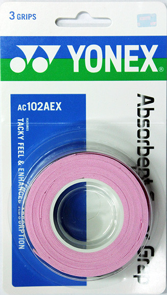  Yonex Absorbent Super Grap 3P - french pink