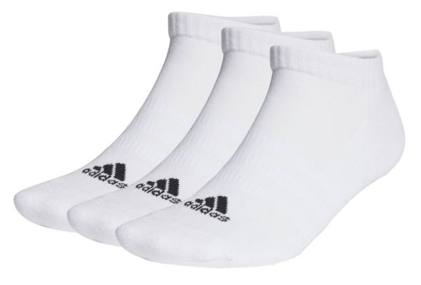 Čarape za tenis Adidas Cushioned Low-Cut Socks 3P - white/black