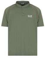 Polo de tennis pour hommes EA7 Man Jersey - Vert