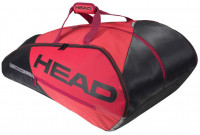 Tennistasche Head Tour Team 12R - black/red