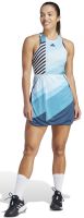 Ženska teniska haljina Adidas Transform Dress - flash aqua/black Ženska teniska haljina Adidas Transform Dress - flash aqua/black