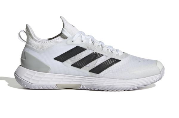 Chaussures de tennis pour hommes Adidas Adizero Ubersonic 4.1 M - Argenté, Blanc, Noir