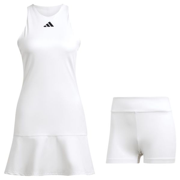 Damen Tenniskleid Adidas Tennis Y-Dress - white