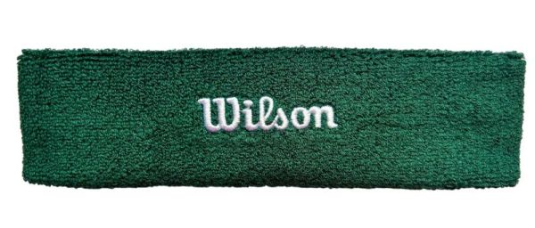 Frotka na głowę Wilson Headband - Zielony