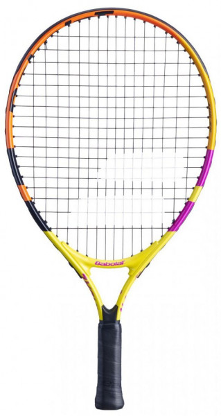 Juniorské tenisové rakety Babolat Nadal Jr 19 Rafa - yellow/orange/purple