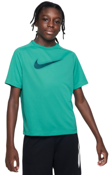 Тениска за момчета Nike Dri-Fit Multi+ Top - clear jade/geode teal