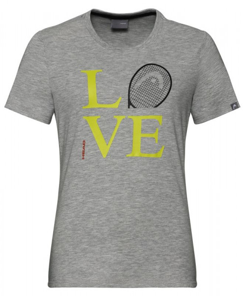 Marškinėliai moterims Head Love T-Shirt W - grey