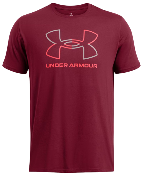 Мъжка тениска Under Armour Men's Foundation Short Sleeve - Червен