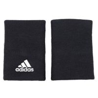 Serre-poignets de tennis Adidas Wristbands L - Blanc, Noir