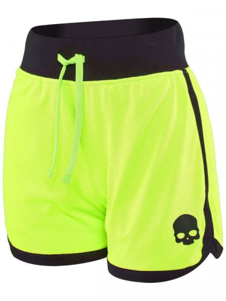 Női tenisz rövidnadrág Hydrogen Tech Shorts Woman - fluo yellow