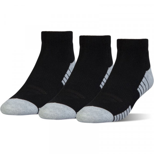 Ponožky Under Armour UA HeatGear Low Cut Jr 3P - black