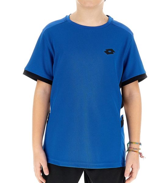T-krekls zēniem Lotto Squadra B III T-Shirt - skydriver blue