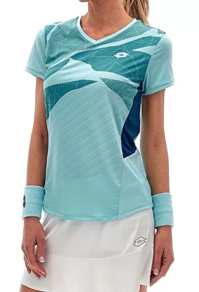 Tenisa T-krekls sievietēm Lotto Tech W I - D2 T-Shirt - blue