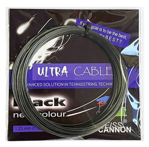 Tennis-Saiten Weiss Cannon Ultra Cable (12 m)