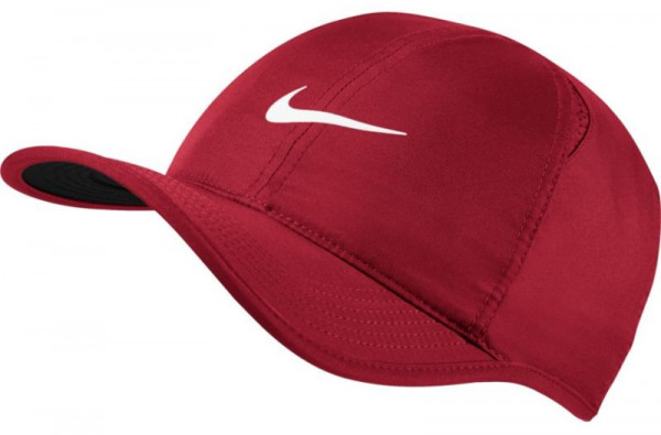  Nike Feather Light Cap - gym red/black/white