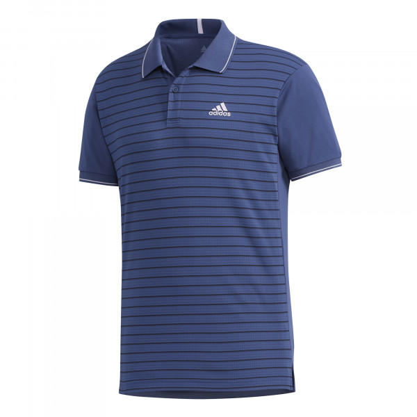 Men's Polo T-shirt Adidas Heat Ready CB M PL1 - tech indigo