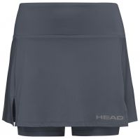 Suknja za djevojke Head Club Basic Skort - anthracite
