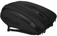 Tenis torba Wilson RF DNA 12PK Bag - black Tenis torba Wilson RF DNA 12PK Bag - black