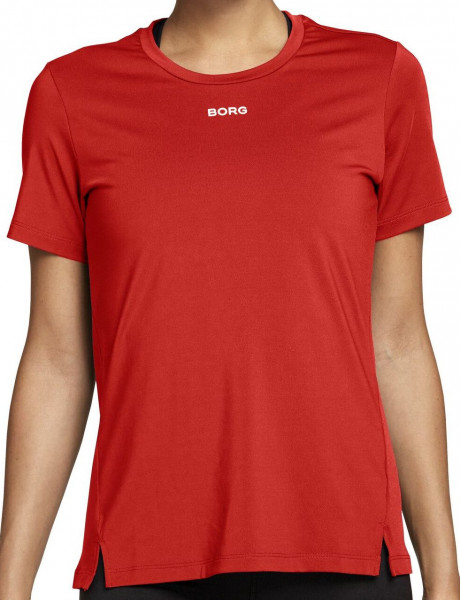  Björn Borg Tee Cato W - high risk red