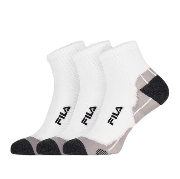 Zokni Fila Calza Invisible Socks 3P - white