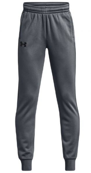 Boys' trousers Under Armour Boys' Armour Fleece Joggers - pitch grey/black