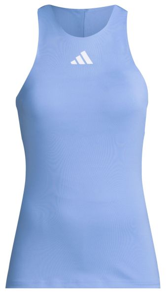 Ženska majica bez rukava Adidas Club Tennis Y-Tank - blue brust