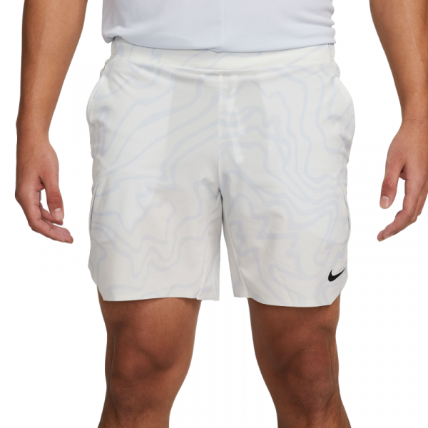Shorts de tennis pour hommes Nike Court Dri-Fit Slam Short - football grey/black