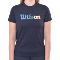 Camiseta de mujer Wilson Heritage T-Shirt - classic navy