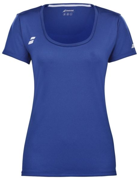 Majica kratkih rukava za djevojčice Babolat Play Cap Sleeve Girl - Plavi