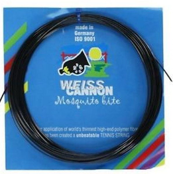 Tennis String Weiss Cannon Mosquito bite (12m) - black