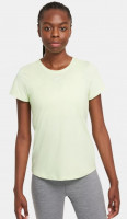 Nike One Dri-Fit SS Slim Top W - lime ice/white