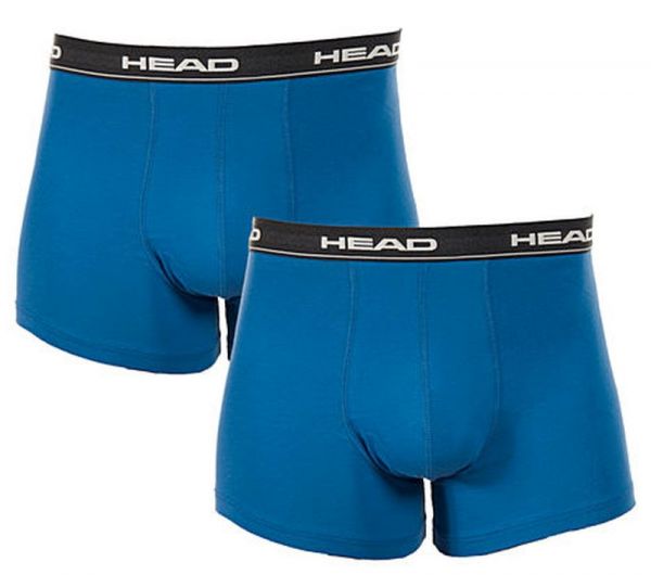 Pánske boxerky Head Mens Boxer 2Pack - blue/black