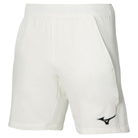 Herren Tennisshorts Mizuno AW22 8 in Flex Short - white