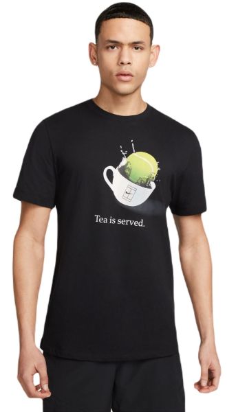 T-shirt pour hommes Nike Dri-Fit Tennis T-Shirt - black