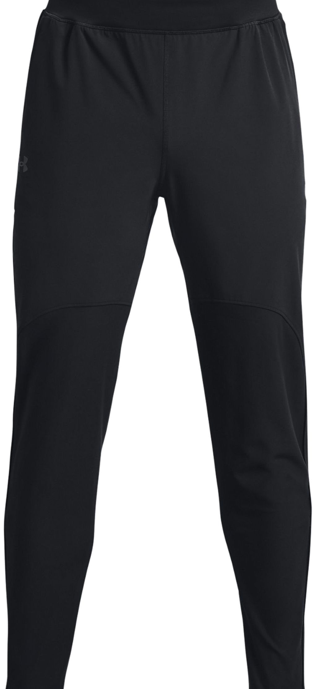 Men's trousers Under Armour Men's Qualifier Run 2.0 Pants - black/reflective, Tennis Zone