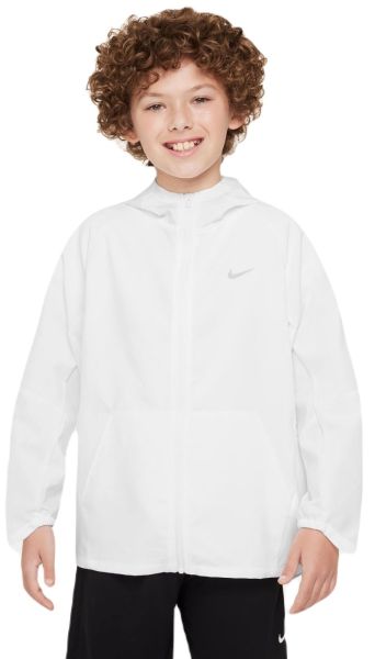 Boys' jumper Nike Kids Dri-Fit UF Woven Training Jacket - White