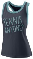 Női tenisz top Wilson Tennis Anyone Tech Tank W - india ink