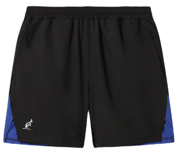 Shorts de tenis para hombre Australian Short Slam Color Block - black