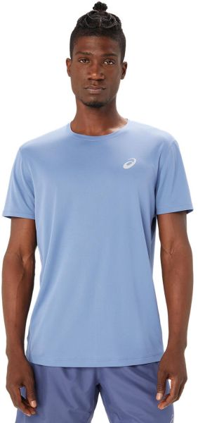 Herren Tennis-T-Shirt Asics Core Short Sleeve Top - denim blue