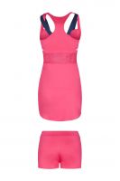 Ženska teniska haljina EA7 Woman Jersey Dress - raspberry sor Ženska teniska haljina EA7 Woman Jersey Dress - raspberry sor