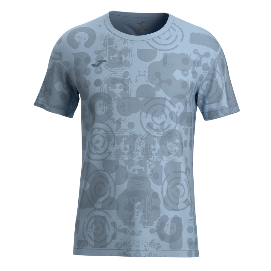 Męski T-Shirt Joma Challenge Short Sleeve - sky blue