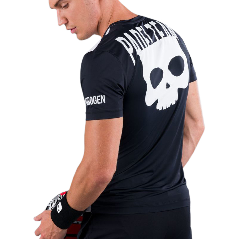 Hydrogen Padel Team Tech Tee Man - black/white